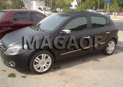 Gol G 5 Envelopamento Preto Fosco