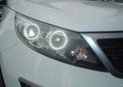 Sportage – Farol com Angel Eyes