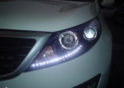 Sportage – Farol com Ledstrip