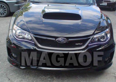 Subaru WRX – Farol Ledstrip (Visão Frontal)