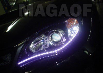 Subaru WRX – Farol com Ledstrip
