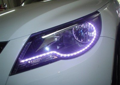 Tiguan – Farol com Ledstrip