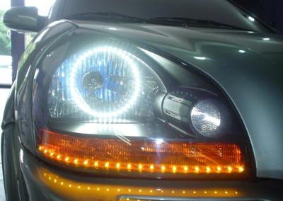Tucson – Farol com Angel Eyes e Ledstrip