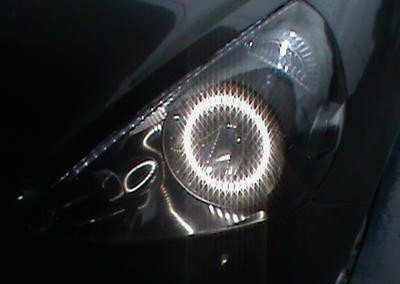 Honda City – Farol com Angel Eyes