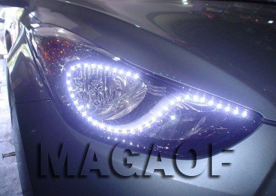 Elantra – Farol com Ledstrip