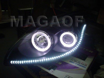 I30 – Farol com Angel Eyes e Ledstrip