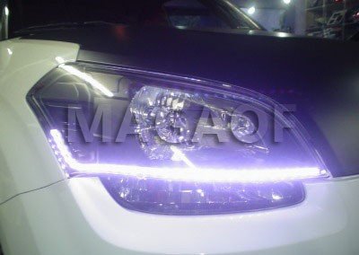 Kia Soul – Farol com Ledstrip