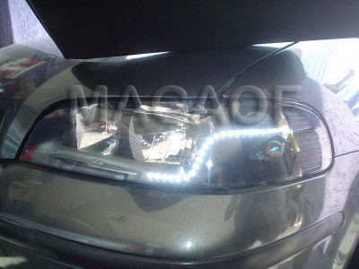 Palio G2 – Farol com Ledstrip