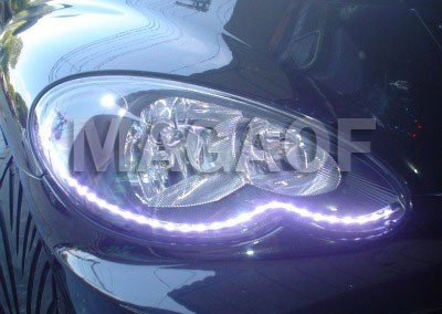 PT Cruiser – Farol com Ledstrip