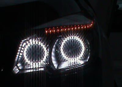 Chevrolet S10 – Farol com Angel Eyes e Ledstrip