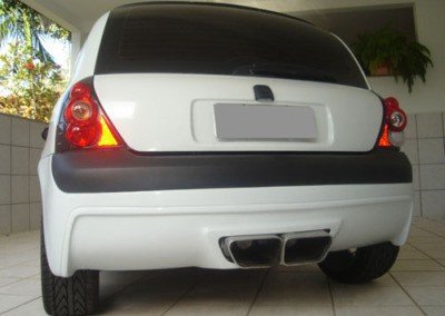 Clio – Parachoque trazeiro (Mod. Vcrt)